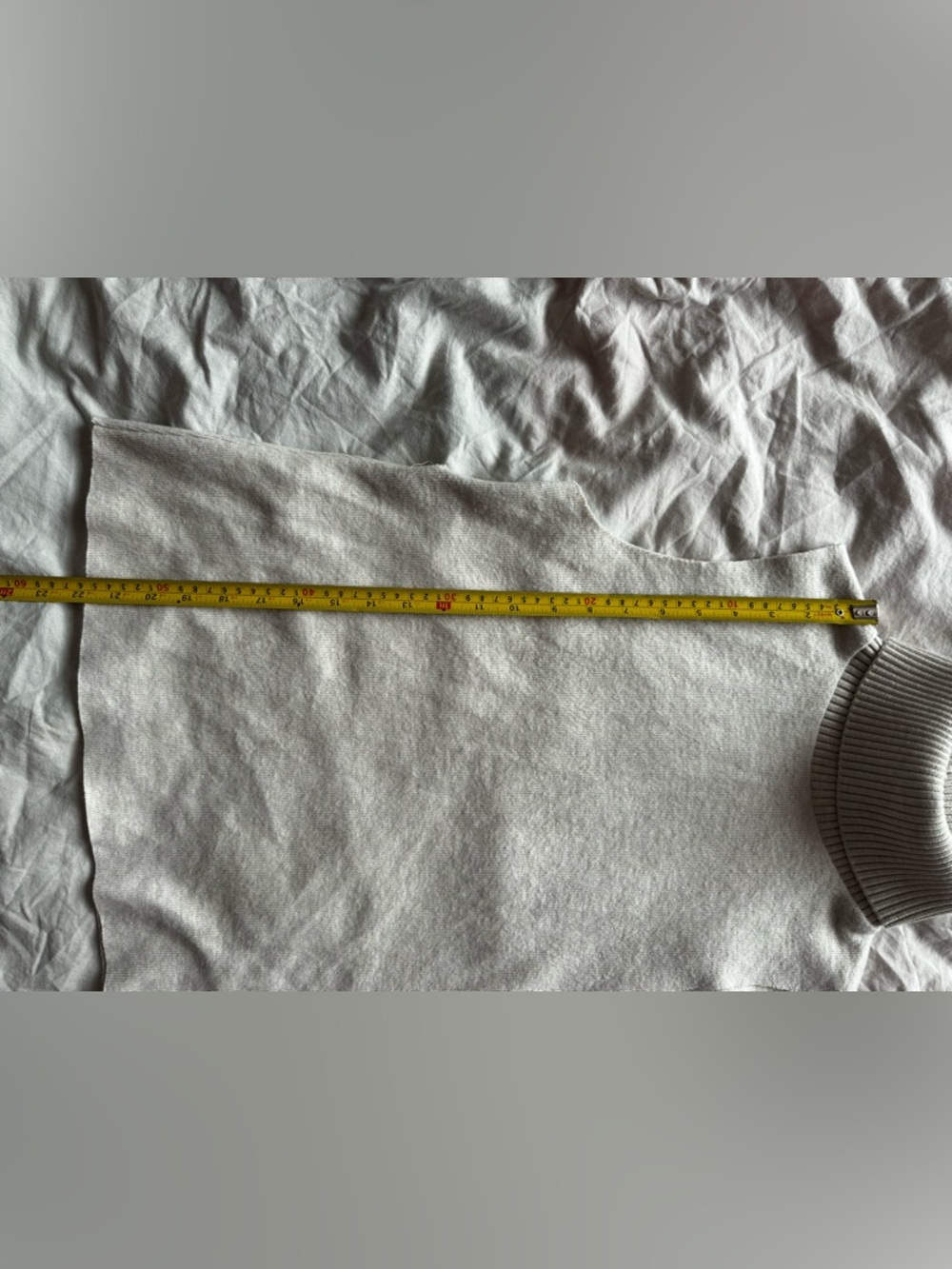 Zara Beige Sleeveless Turtleneck Knit Top Size S Minimal Rib Collar Sweater - Picture 8 of 14